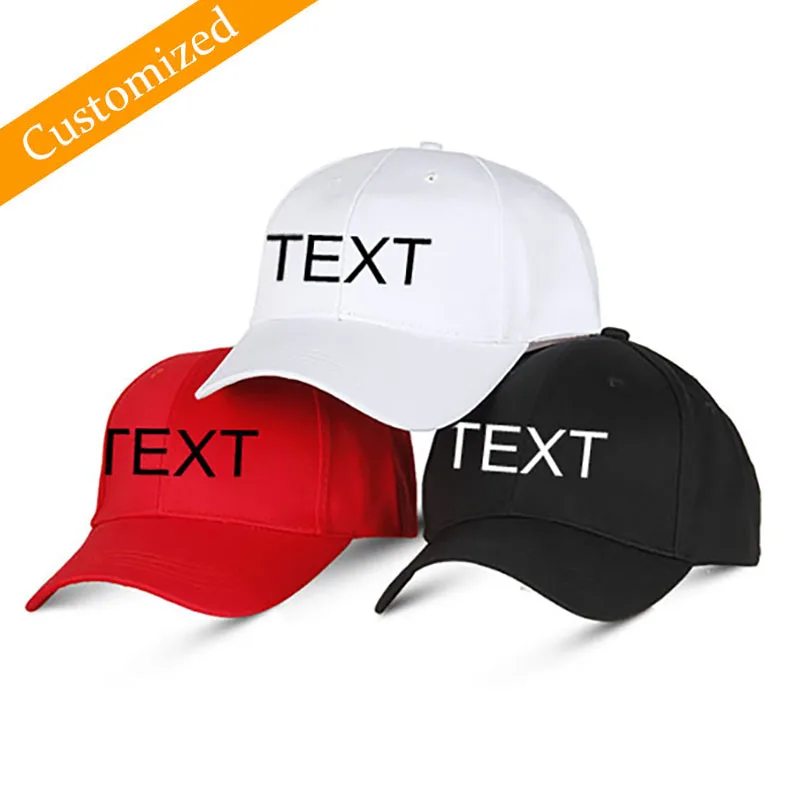 

Personalized Baseball Hat Customized Sport Cap Autumn Embroidery Logo Choose Your Quote Name Design Text Style Threa Dropshippin