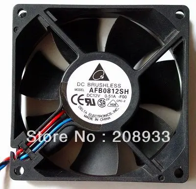 Для оригинальной Delta 8025 12V 0.51A ветроемкость двойной шаровой подшипник вентилятор