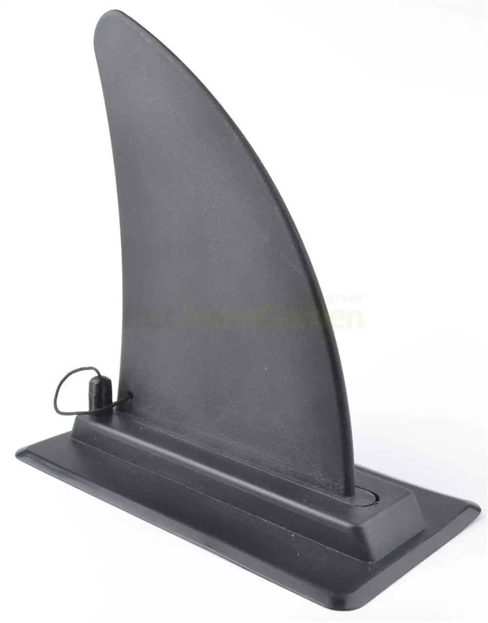 Black Tracking Integral Fin Skeg Watershed Board For Inflatable Boat Kayak Canoe Rubber Dinghy Accessories