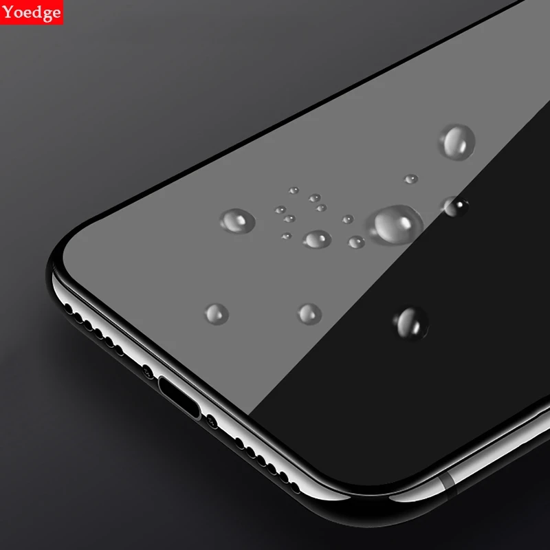 3D закругленные края крышка Закаленное стекло для iPhone 6 6S 5 5S SE 5C 11 Pro X XR XS MAX 7 8 Plus Аксессуары для телефонов полная защитная пленка