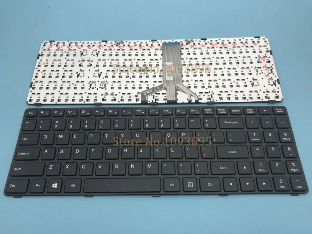 Новая английская клавиатура для ноутбука LENOVO Ideapad 100 15 100-15IBD 100-15IB B50-50 Тип 80QQ
