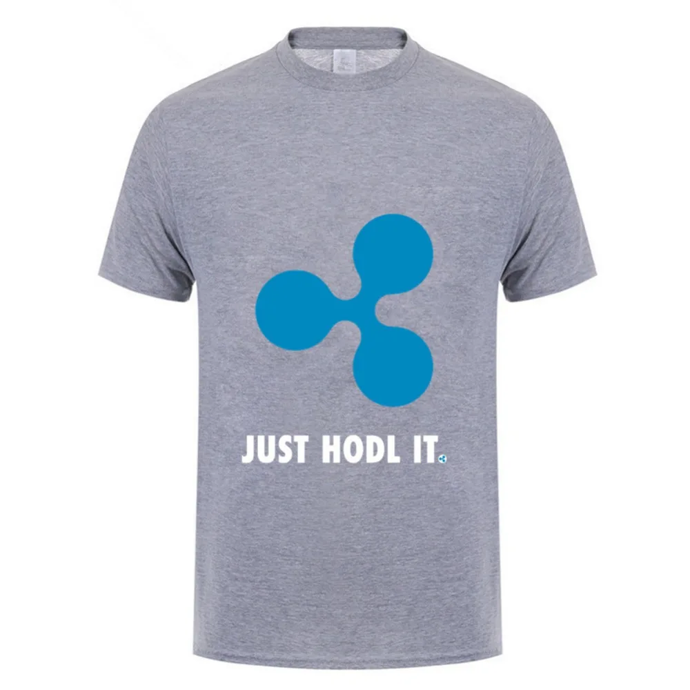 Пульсация криптовалюты футболка с коротким рукавом мужская одежда 2018 нового