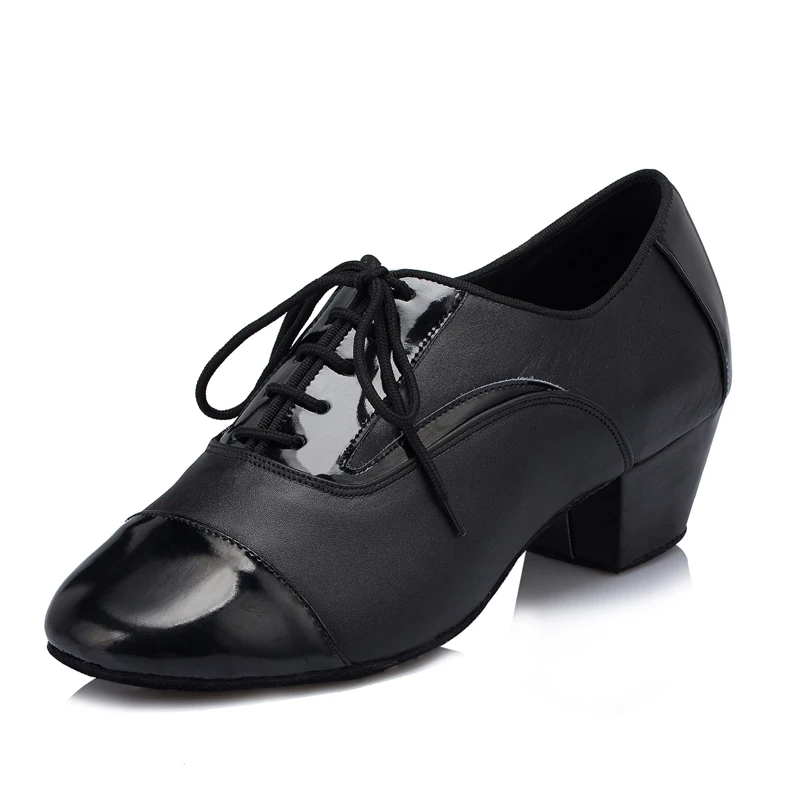 

Sports shoes leather men Dance performance shoes gym modern male dance shoes man soft bottom square dance Cowhide sneakers