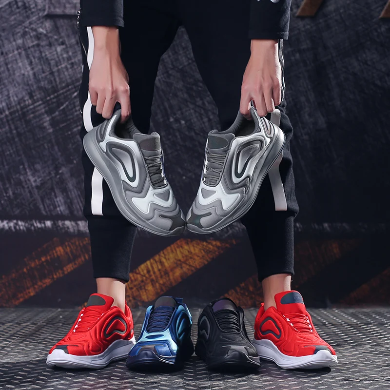 grey Chaussures Hommes Homme Sneakers Baskets 079 2019 Casual 39 Mode forme En ~ 46 Garçon red Plate Cuir blue Black Respirantes Vintage n8k0POw