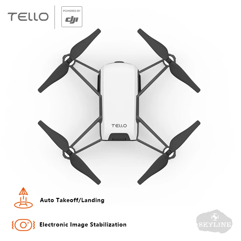 

In Stock! DJI Tello Mini Drone 720P HD Transmission Camera APP Remote Control Folding Toy FPV RC Quadcopter Drones with EZ Shots