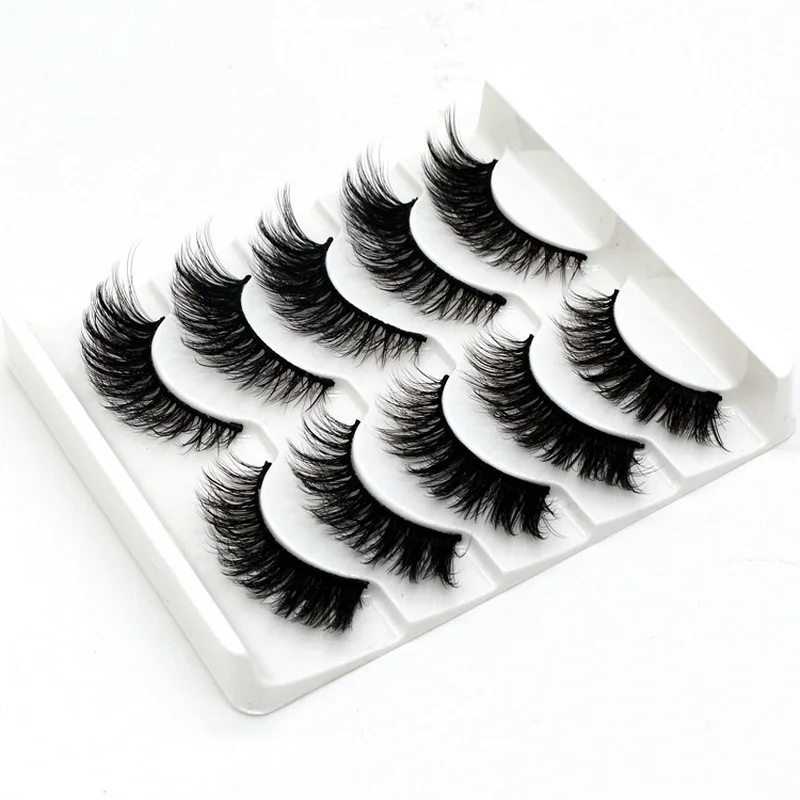 

Eyelashes 3D Mink Lashes Wispy Fluffy False Eyelashes Handmade Crisscross Mink Eyelashes Eyelash Extension false Fake Eye Lashes