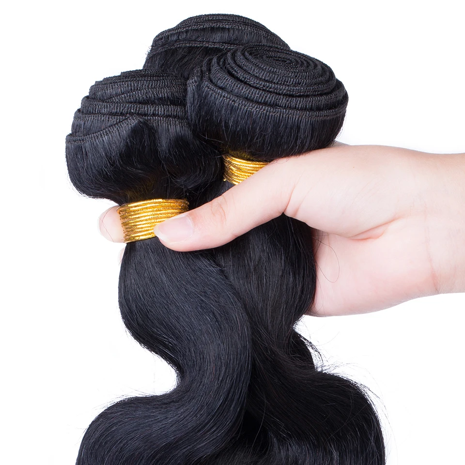8-30 дюймов бразильские объемные волнистые волосы для наращивания натуральные кудрявые пучки волос 1/3 шт. натуральный цвет не Реми волнистые волосы для наращивания