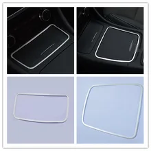 Аксессуары Для Benz CLA Класс W177 2013 Алюминий Интерьер Хранения+ Пепельница Обложка Отделка 2 шт