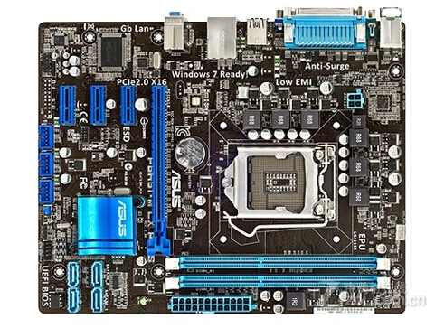 Оригинальная материнская плата для P8H61-M LE LGA 1155 DDR3 16GB для I3 I5 I7 32nm 16gb usb2.0 cpu h61 настольная материнская плата