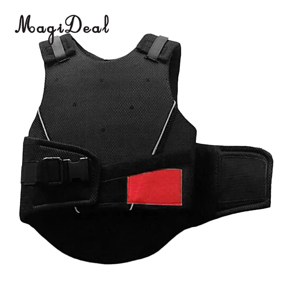 MagiDeal Kids Children Shock Absorption Adjustable Equestrian Horse Riding Vest Protective Waistcoat Body Protector S M L 