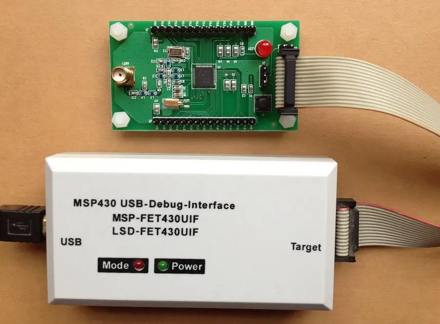 Макетная плата CC430F5137 макетная с беспроводной цифровой передачей CC430 433 МГц|board
