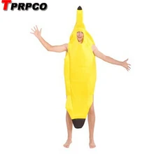 TPRPCO забавные взрослые банан боди, костюм одежда унисекс; универсальный размер; нарядное платье NL1541