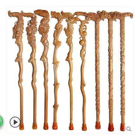 Красное дерево резные старые тростниковые костыли ведущий тростниковый ходунки подарок на день рождения ручное резное палисандровое дерево Голова Дракона тростника