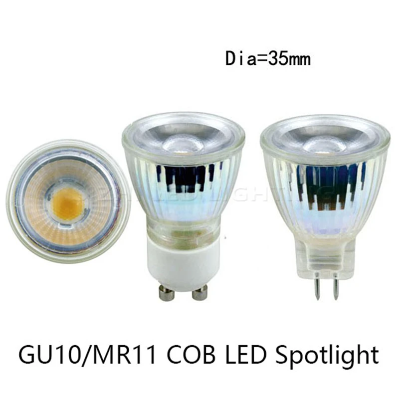 

1-10Pcs/lot MR11 GU10 COB LED Spot light 7W high power 12V 220V LED spotlight bulb light Warm/Cool White Dimmable MR11 LED Lamp
