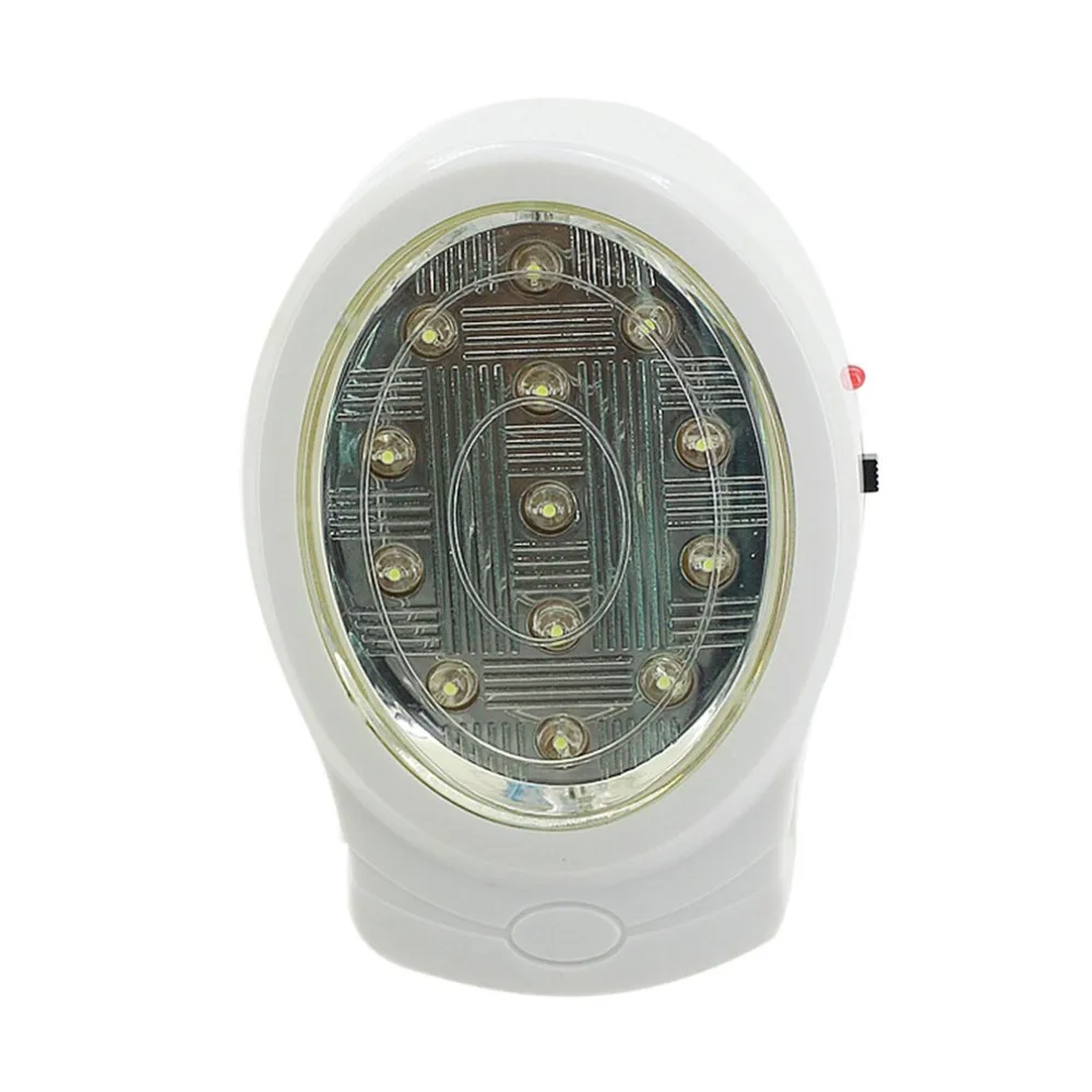 Перезаряжаемые аварийного Light 2 Вт 110-240 В США Plug 13 LED дома автоматический Мощность отказ от перелива лампа ночник
