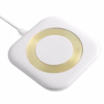 

SOONHUA 10W Max Qi Wireless Charger for iPhone 8/X Fast Wireless USB Charger Pad Charging for Samsung S8/S8+/S7 Edge Nexus 5