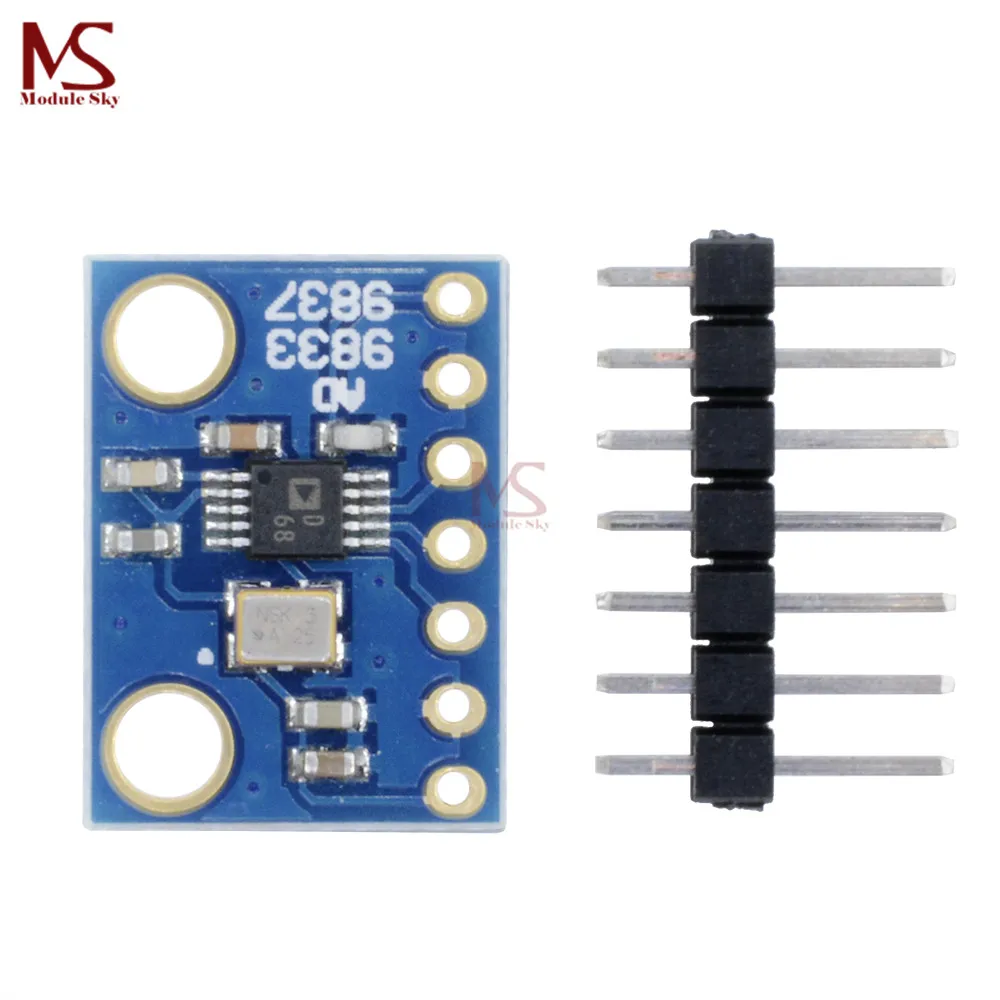 

AD9833 Programmable Microprocessors Serial Interface Module Sine Square Wave DDS Signal Generator Module