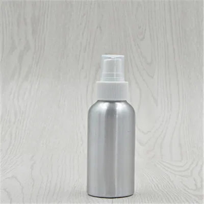 

10ps/Lot 100ml Portable Spray Reuse Bottle Travel Perfume Water Cosmetic Container Make Up Aluminum Refillable Cosmetic Package