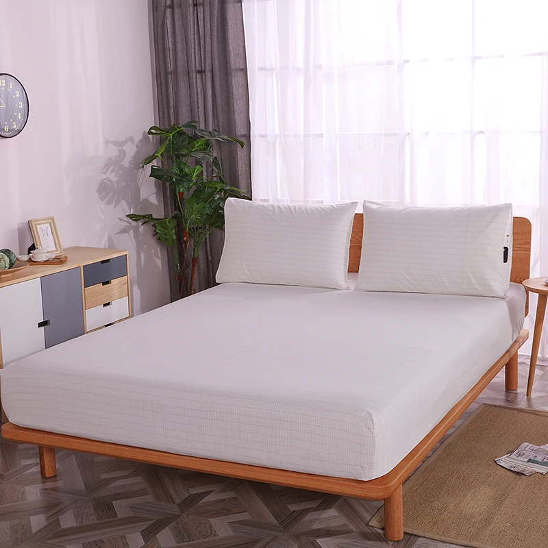Grounded Fitted Sheet Efm Protection Antistatic Bed Sheet King Queen