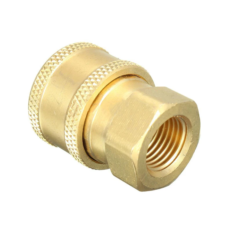 1/4'' Quick Release Pressure Washer Hose Connector Adaptor To BSP1/4 Female Accessories