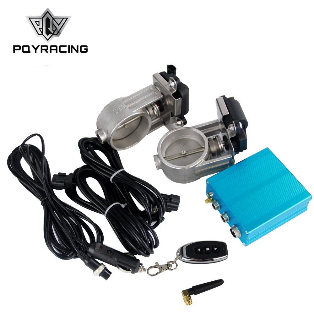 

Exhaust Control Valve Dual Set w Remote Cutout Control For 2.5" 63mm / 3" 76mm Pipe 2 sets PQY-ECV22/23