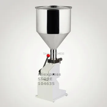2019 Aliexpress Hot sale Table Manual bottle Filling Machine (5~50ml) for cream shampoo cosmetic,Honey Liquid filler machine