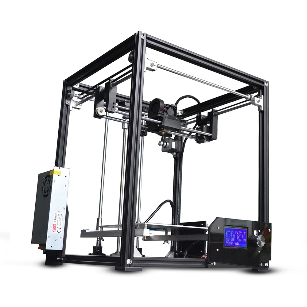Набор для 3D принтера высокой точности Tronxy X5 большой размер печати 210*210*280 мм экран