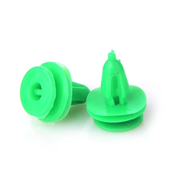

100Pcs Car Door Panel Trim Clips Fasteners 8mm Dia Hole Fender Bumper Retainer Plastic Rivet For Chrysler WJ Jeep Grand Cherokee