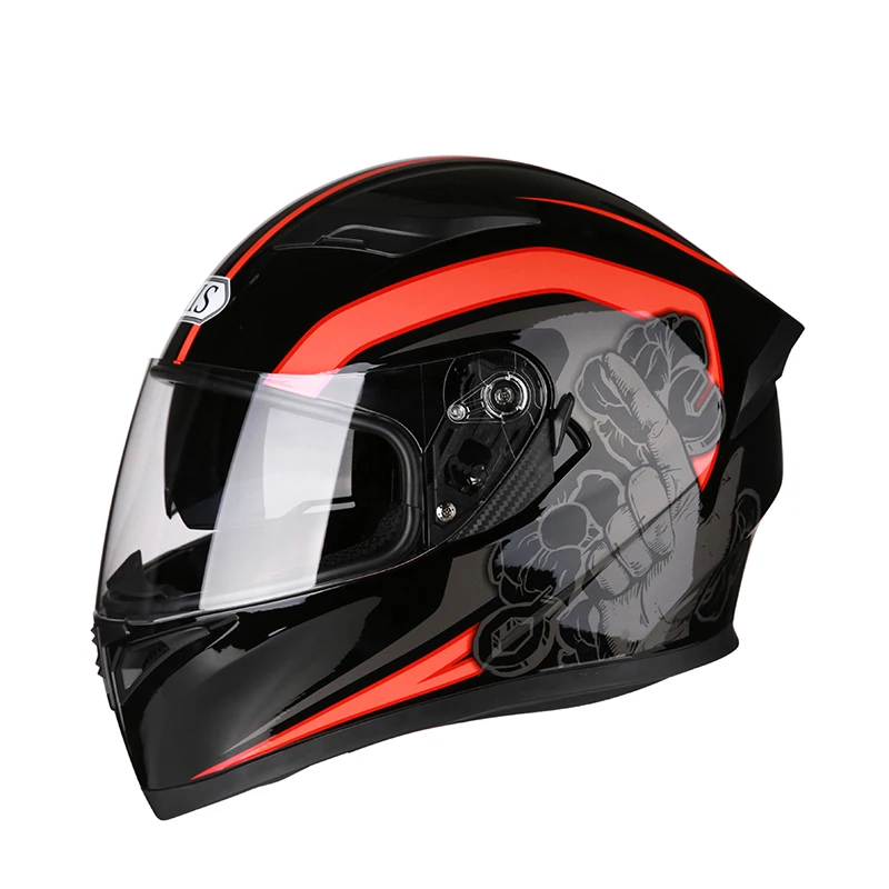 AIS мотоциклетный шлем флип-ап мотокросса мужские мото шлемы мотоциклетный шлем Capacete Casco Moto с внутренним солнцезащитным козырьком модульный - Цвет: R1-607-E1