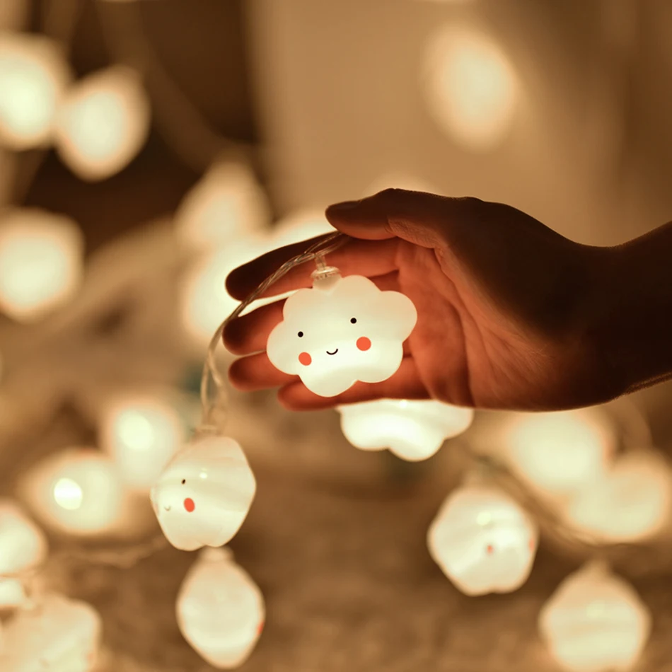 Battery Powered LED smile fairy String Lights 3M 20 led ,lovely holiday light For Garden, Party, Girls Living Room decorative Battery Powered LED smile fairy String Lights 3M 20 led ,lovely holiday light For Garden, Party, Girls Living Room decorative