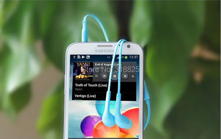 Красочные OEM наушники 3.5 мм Inear Наушники W/Mic+ Управление для Samsung Galaxy S2 S3 S4 Note N7100 мобильного телефона