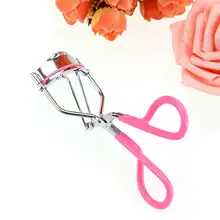 1pcs Pink Wonderful Pro Handle Eye Lashes Curling False Eyelashes Curlers Clip Beauty Makeup Tool for Women Makeup