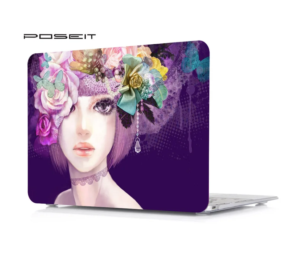 POSEIT для MAC Air13 11 пластиковый жесткий чехол нового Mac Book Pro 15 Retina12 дюймов ноутбука +