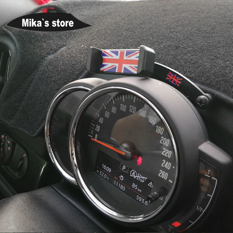 Автомобильный держатель для смартфона сотового телефона поворотный складной mini