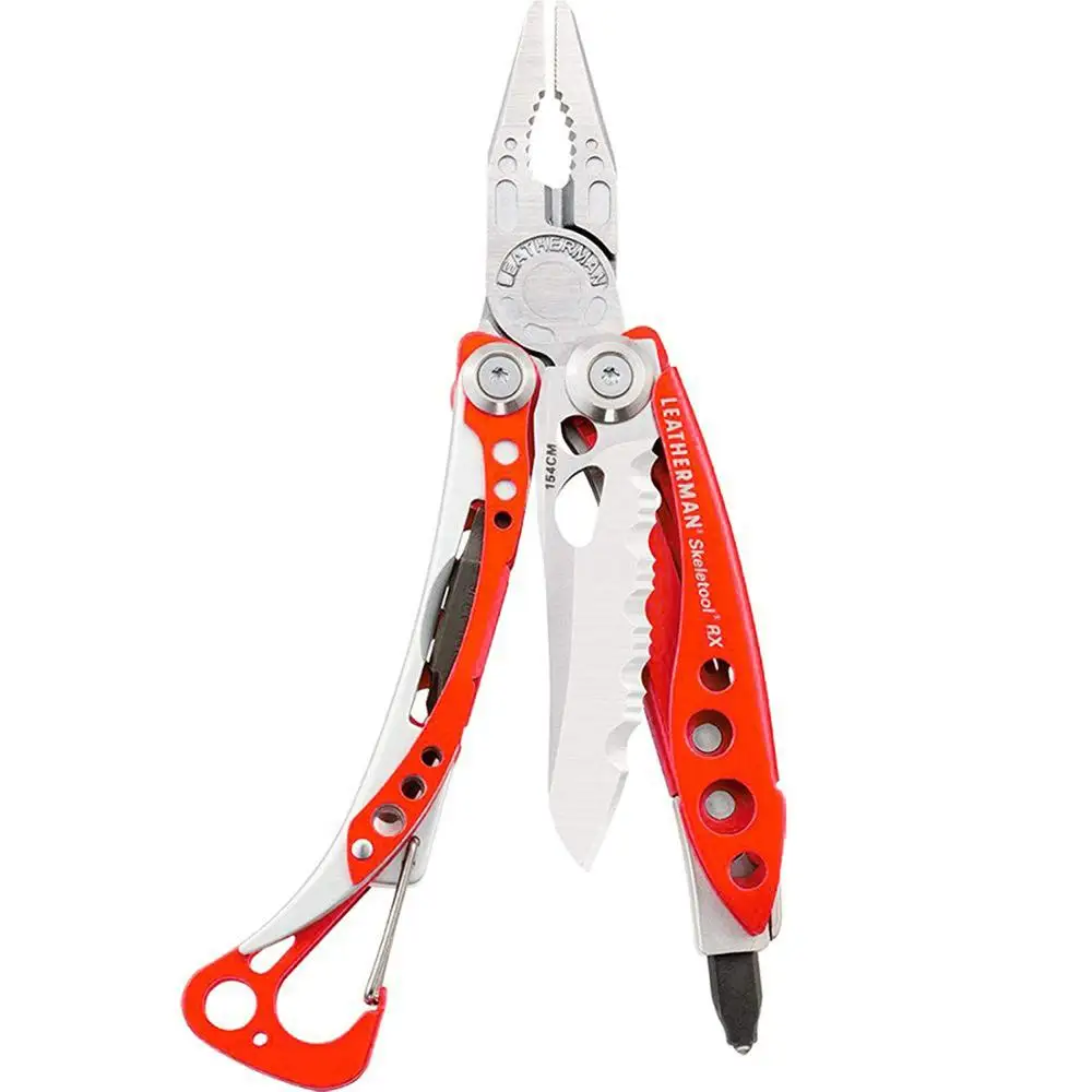 LEATHERMAN-skelecool легкий Мультитул с комбинированным ножом и открывалкой для бутылок XS/SX/CX/RX