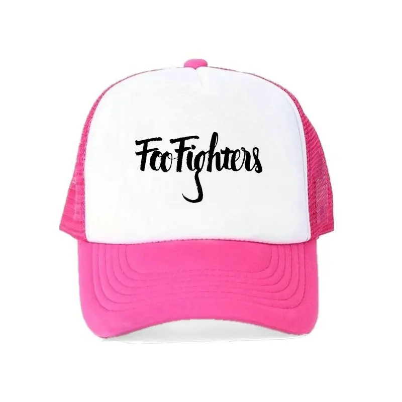 Американская рок группа FF мужская шляпа ведро Foo fighers Мужская брендовая бейсболка Roswll Foo fighers фигура сетка шляпа пляжная кепка для фанатов YY465 - Цвет: YY46522