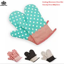 Высокое качество утолщение микроволновая Прихватки Нескользящие теплозащитные выпечки барбекю перчатки Главная Кухня аксессуары Прямая