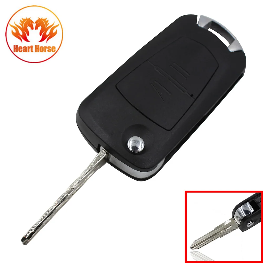 

Brand New Replacement Shell Modified Flip Folding Key Shell Case FOB 2 Button For Opel Corsa Astra Kadett Monza Montana HU46
