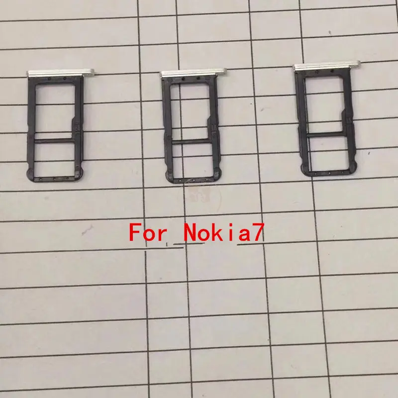 BINYEAE For Nokia 7 Sim Card Holder Tray Card Slot Sim Card Holder