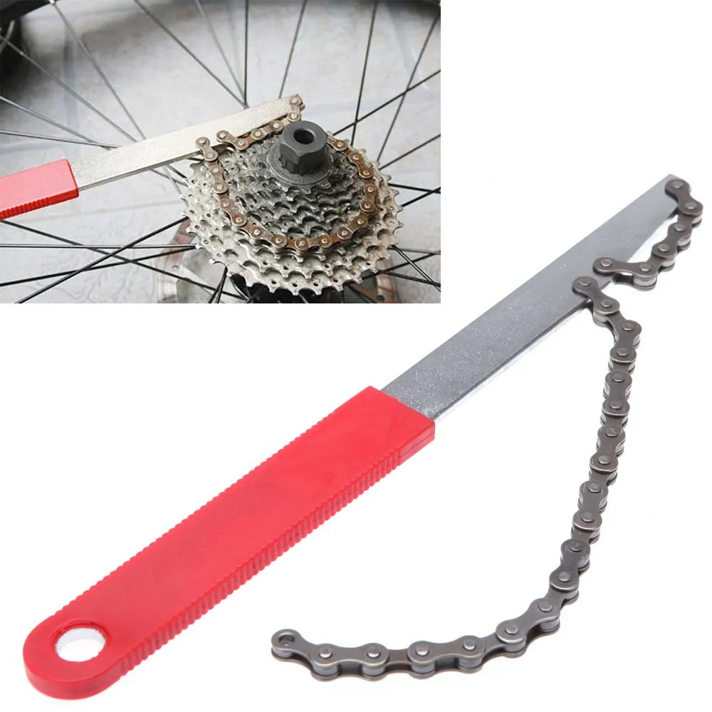 Carbon Steel Cassette Flywheel Wrench Bike Bicycle Flywheel Chain