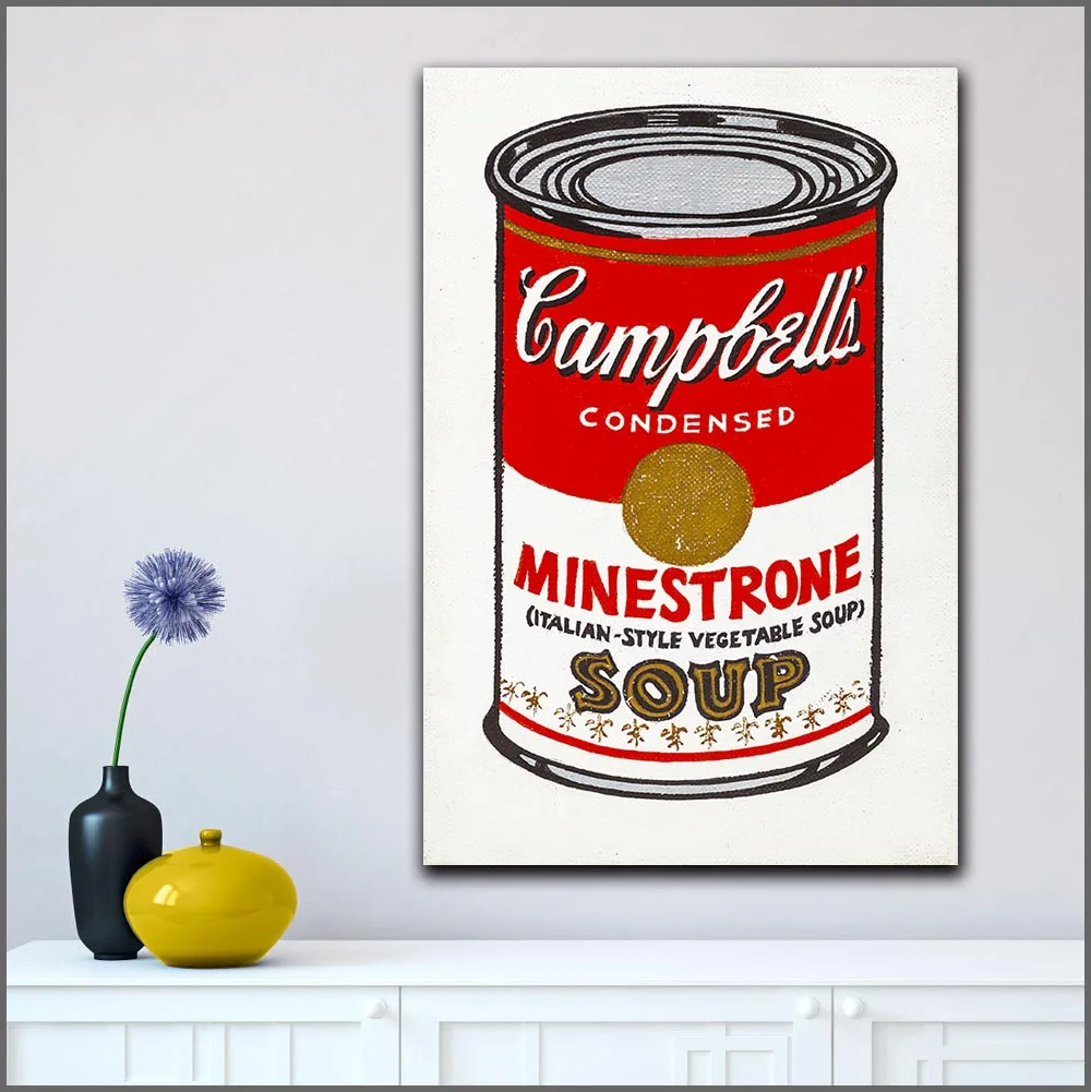 00 Andy Warhol, Little Campbell's Soup Can (Minestrone), 1962 2 1