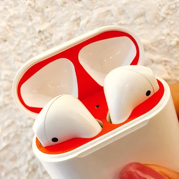 

Skin Sticker for Airpods PVC Sticker Film for Apple Wireless Bluetooth Headset Dust-proof Stickers Pattern Protective Film