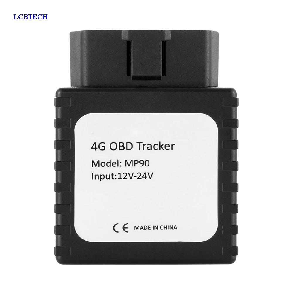 

New 4G LTE OBDII OBD Vehicle Car GPS Tracker Locator Real Time Monitor Geo-Fence Overspeed Alarm Locator Finder Tracking Device