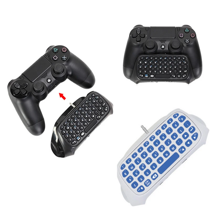 PS4 Gamers Digital Mini Bluetooth Keyboard Chatpad Keypad for