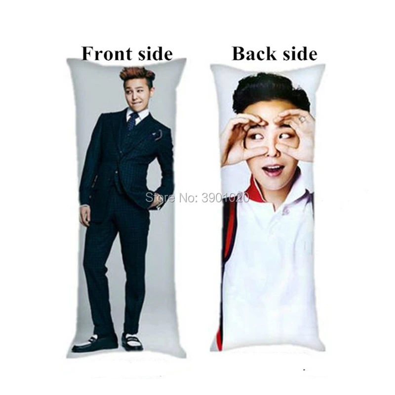 

Kpop BIGBANG GDRAGON TAEYANG long hugging body Pillow include inner customize
