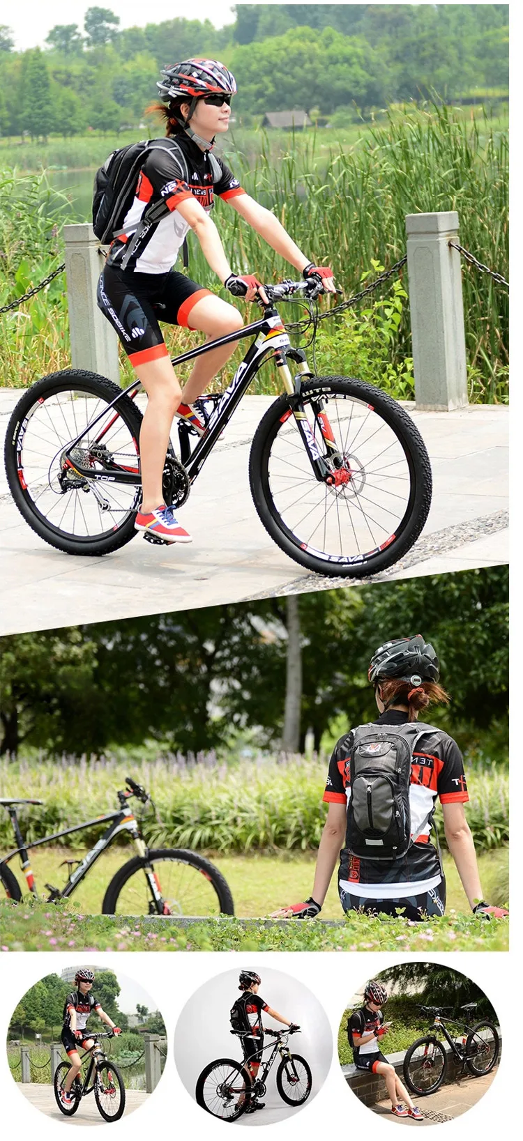 Cheap SAVA Bicycle Backpack mtb Cycling Backpack Compact Bike Bag Mountain bike Backpack Cycling Accessory mochila ciclismo bicicleta 6