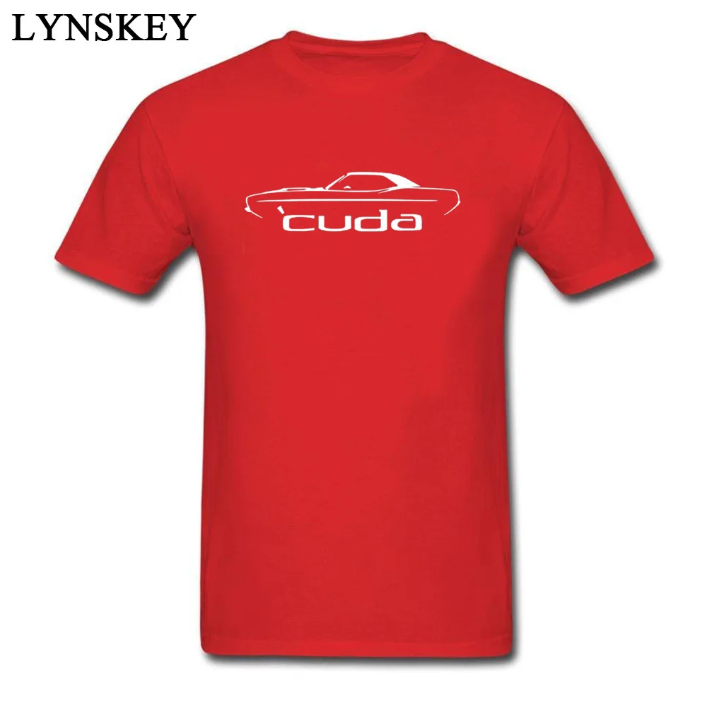 Men's Tops Shirt Designer Leisure T Shirts Cotton Fabric O Neck Short Sleeve Unique 1970-74 Plymouth Cuda Classic Tee Shirt 1970-74 Plymouth Cuda Classic red