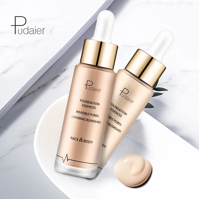 Pudaier Pore Cover Primer Maquillaje Профессиональный отбеливающий увлажняющий безпористый консилер основа для лица стойкий контур макияж