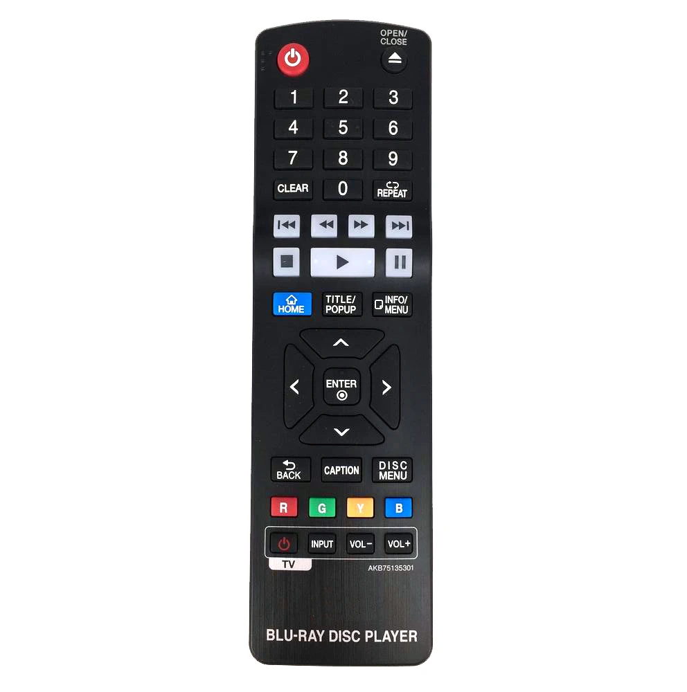 

90% New Genuine Original Remote Control AKB75135301 For LG DVD / Blu-Ray Disc Player