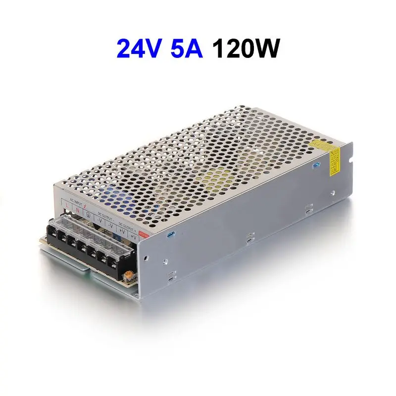 15pcs DC24V 5A 120W Switching Power Supply Adapter Driver Transformer